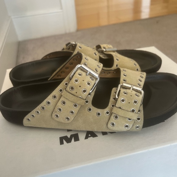 Isabel marant sandals. Size 39– VERY lightly worn (only 5 times). - Picture 2 of 5